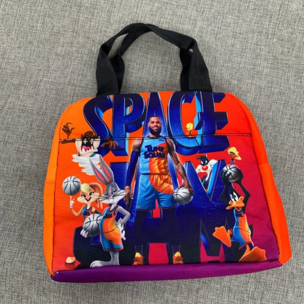 Space Jam Tune Squad Small Lunch Bag Cooler Insulated Collectable Basketball‎